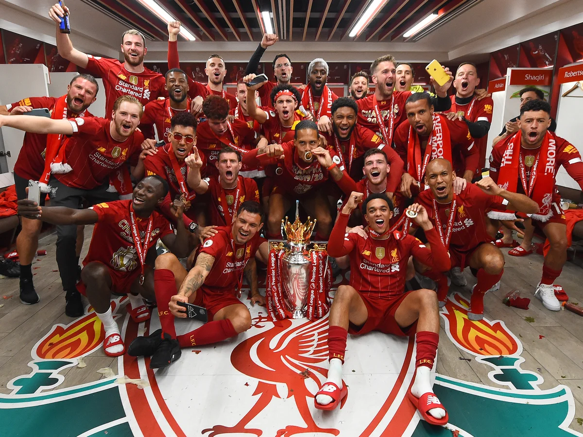 Liverpool Team Celebration